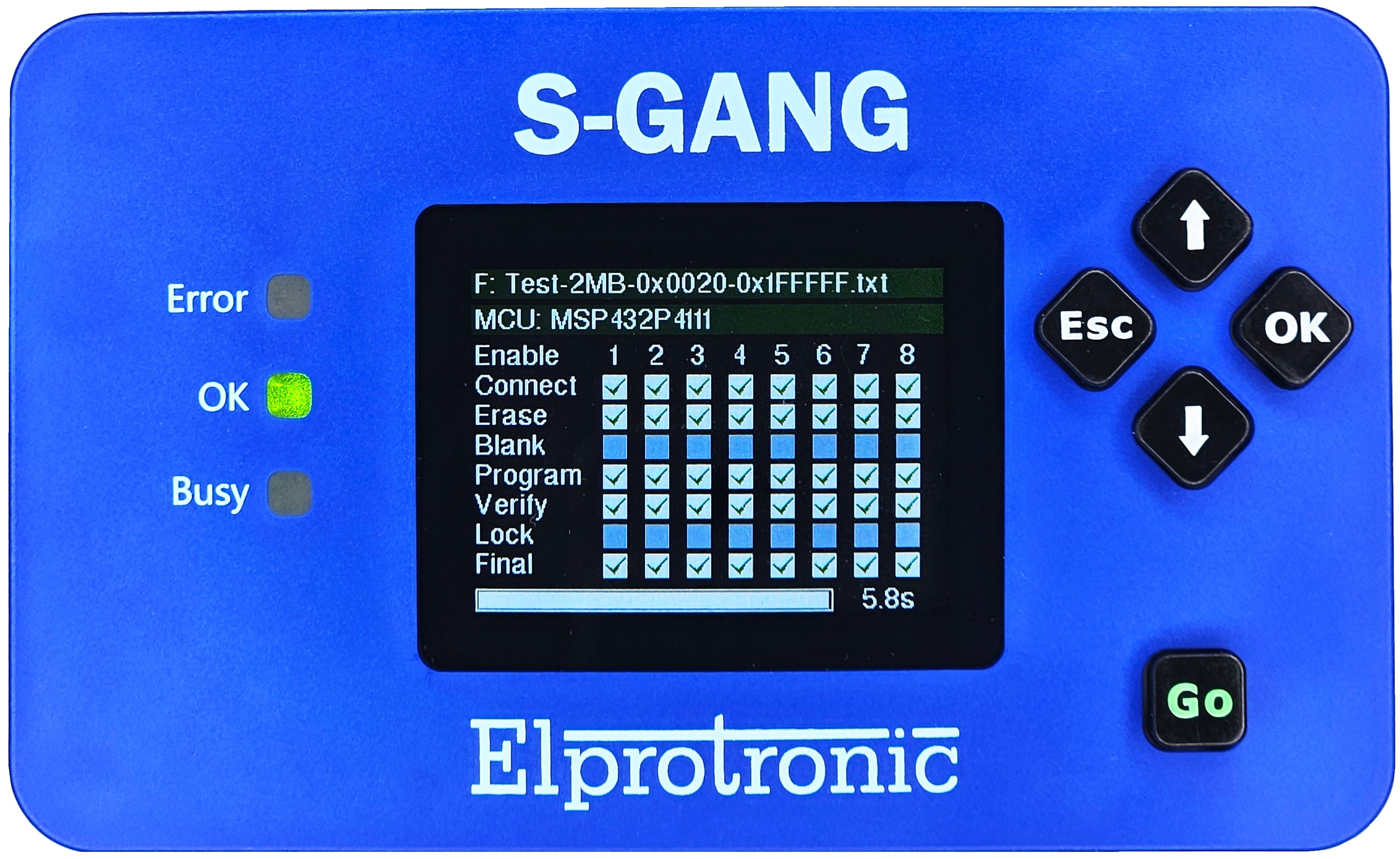 S-GANG - Programmatore gang standalone