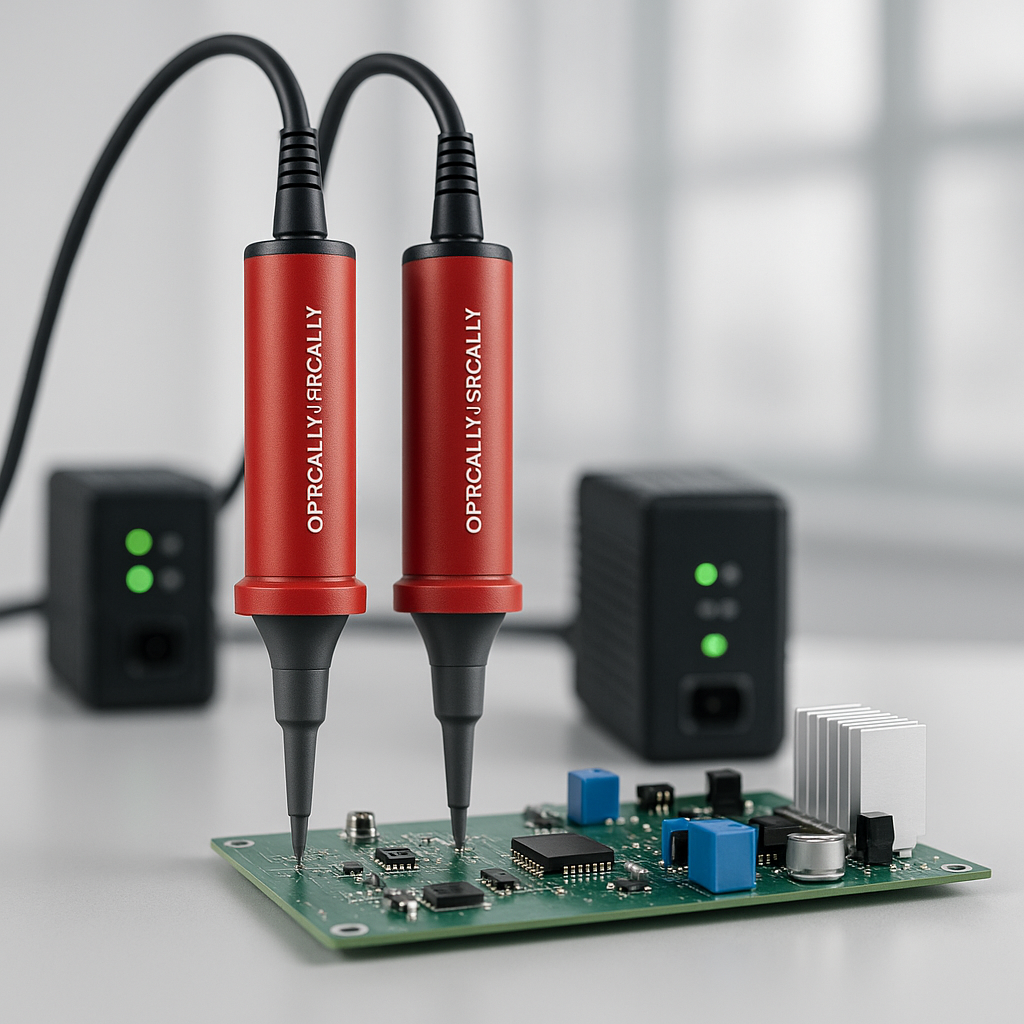 Misurazioni sicure dei gate su dispositivi elettronici di potenza in SiC e GaN con sonde a isolamento ottico