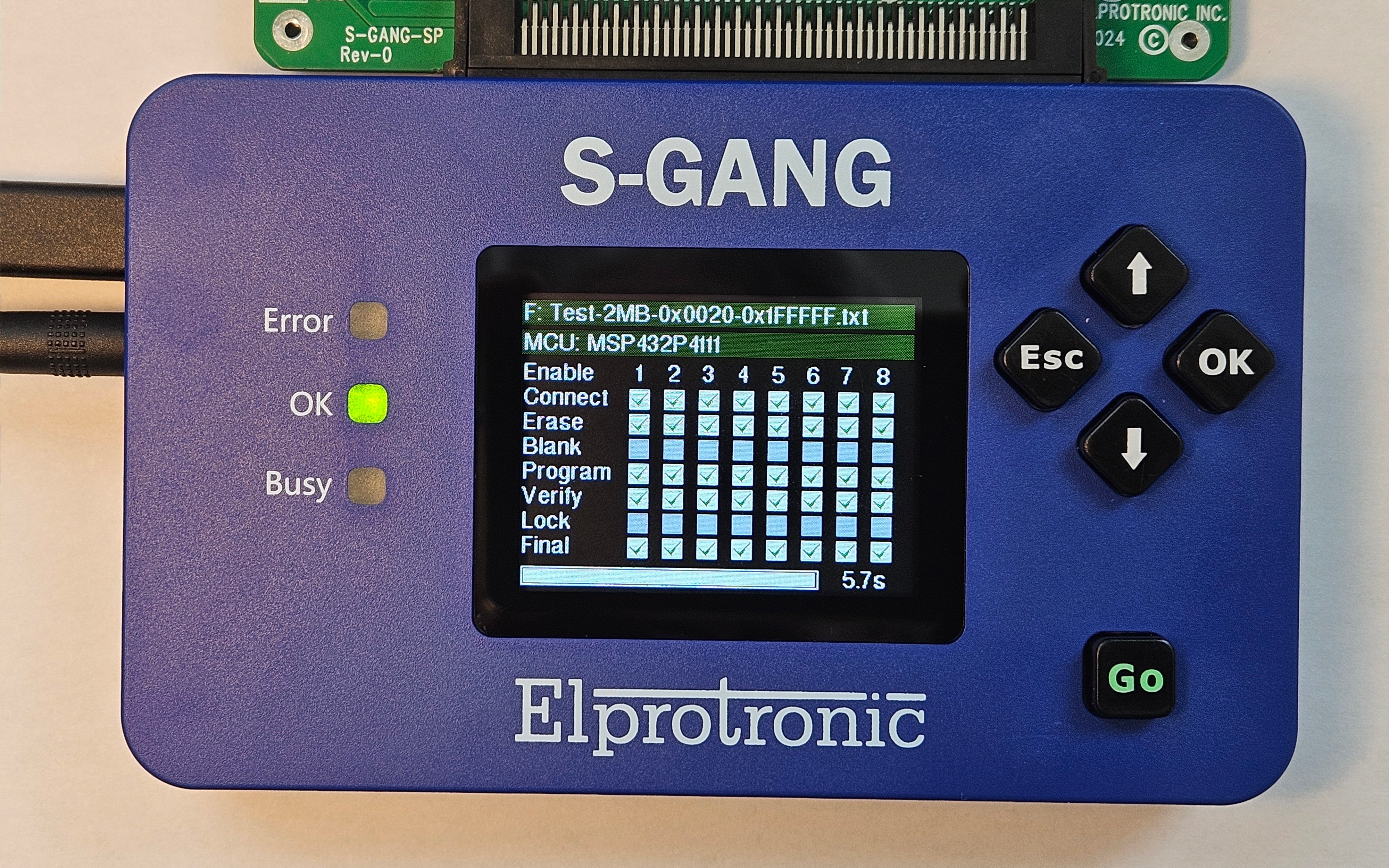 S-GANG - Programmatore gang standalone