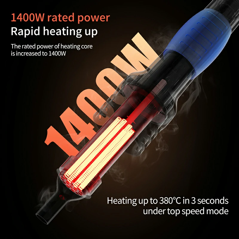 Aixun-H314-heating-up